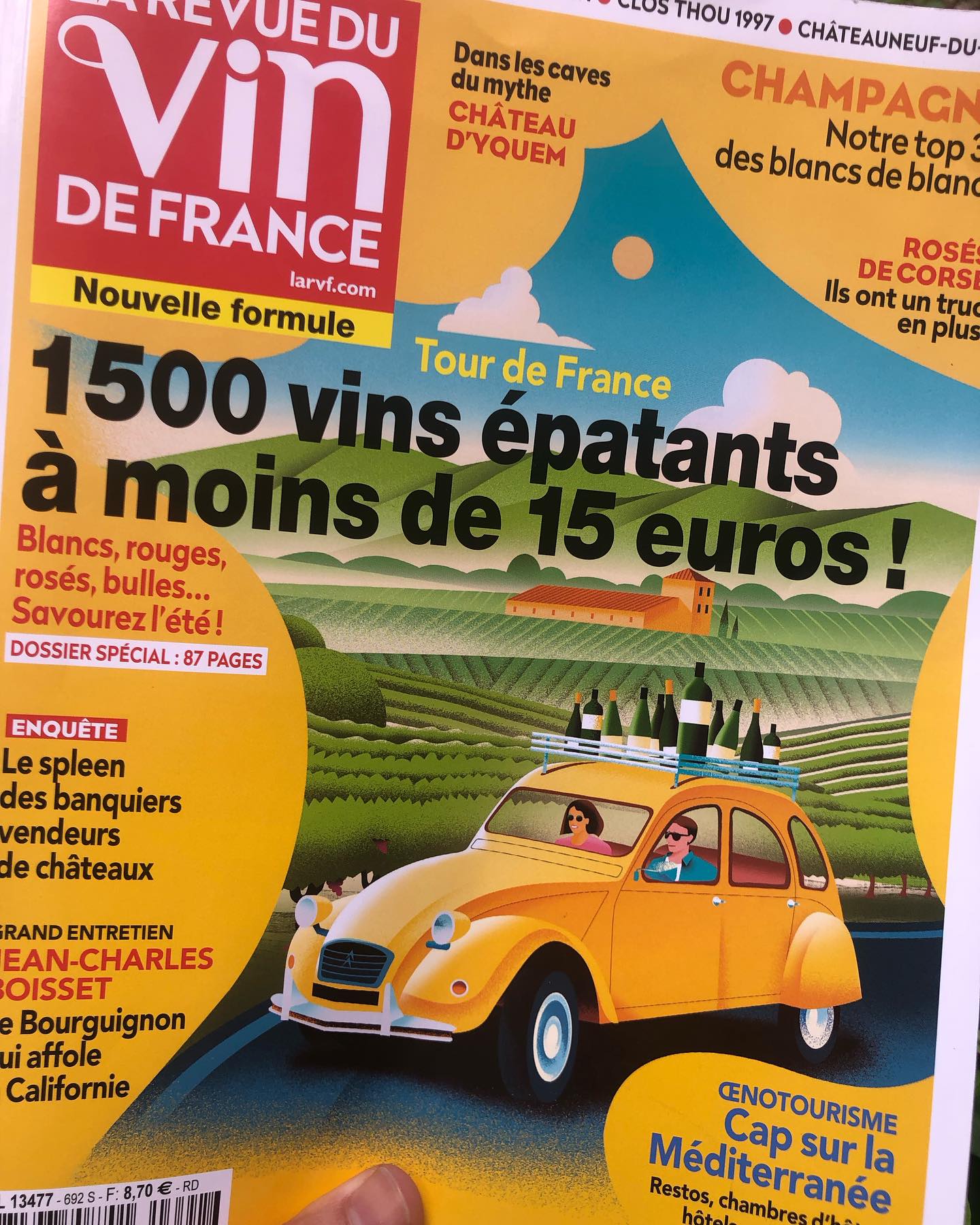 Lansade 2023 : 90/100 dans La Revue du Vin de France